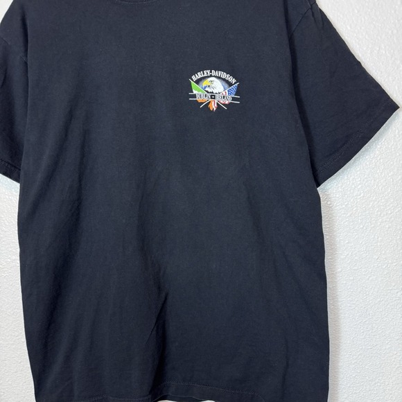 Vintage Harley Davidson Shirt Men's Large Dublin Ireland Motorcycle Tee Shirt - Picture 6 of 11